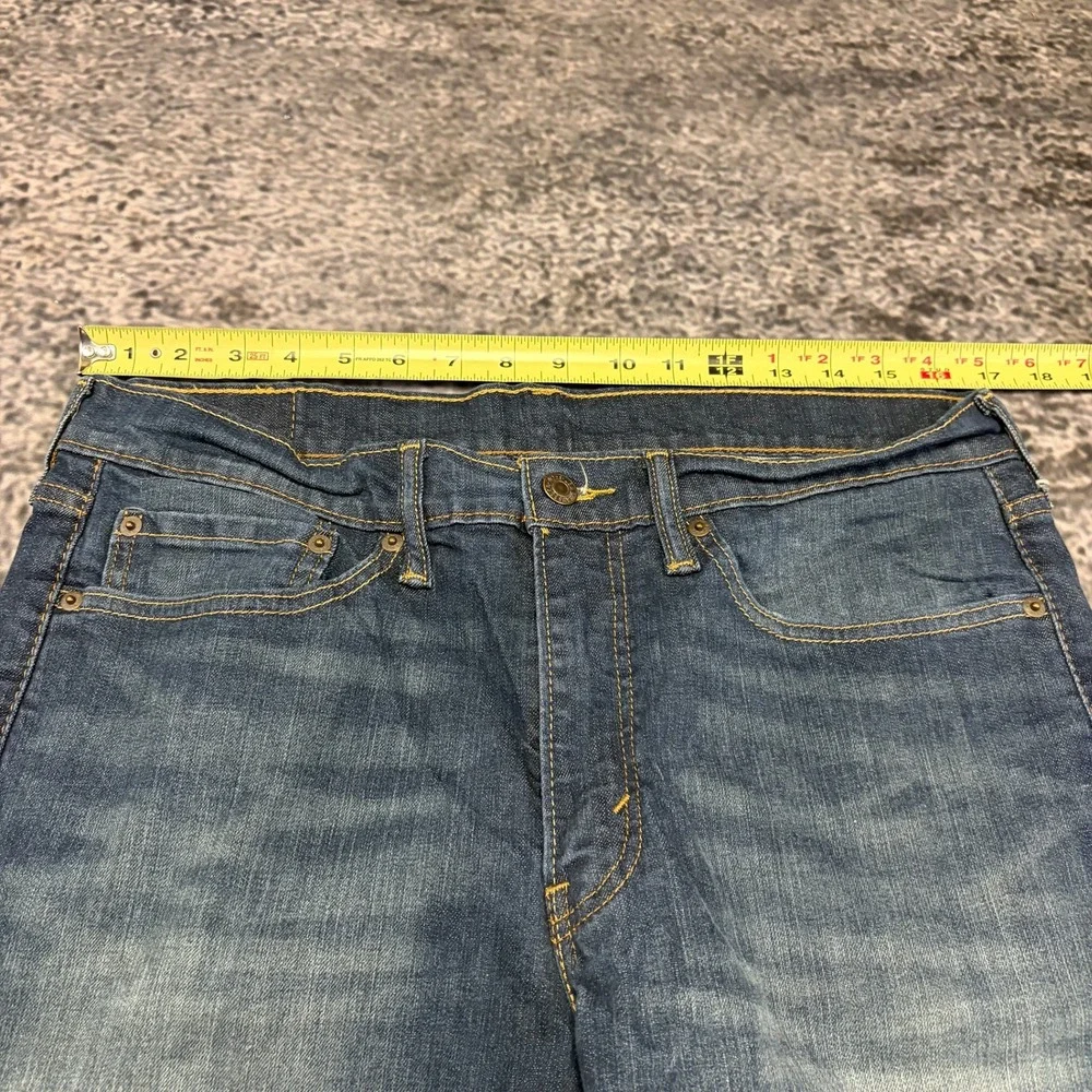 Levi's 514 Jeans Mens 34x30 Blue Straight Fit Cotton Denim